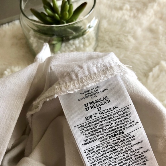 🤍 GAP White Skinny Jeans - Picture 4 of 4